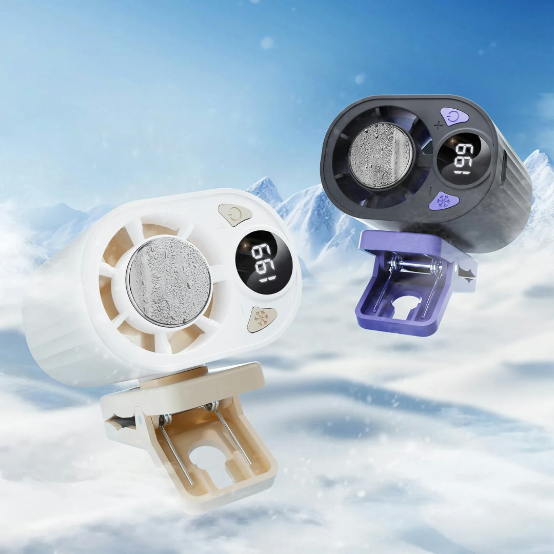 Portable Clip Fan Rechargeable USB Cooling