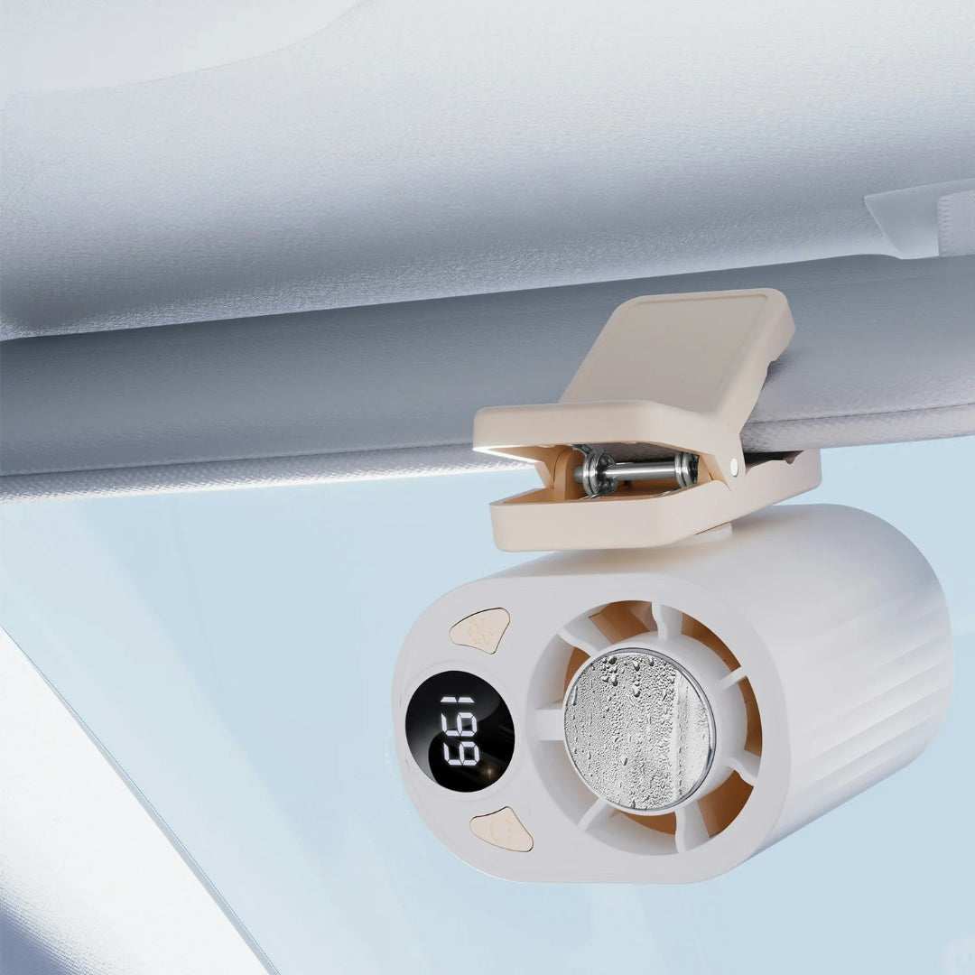 Portable Clip Fan Rechargeable USB Cooling