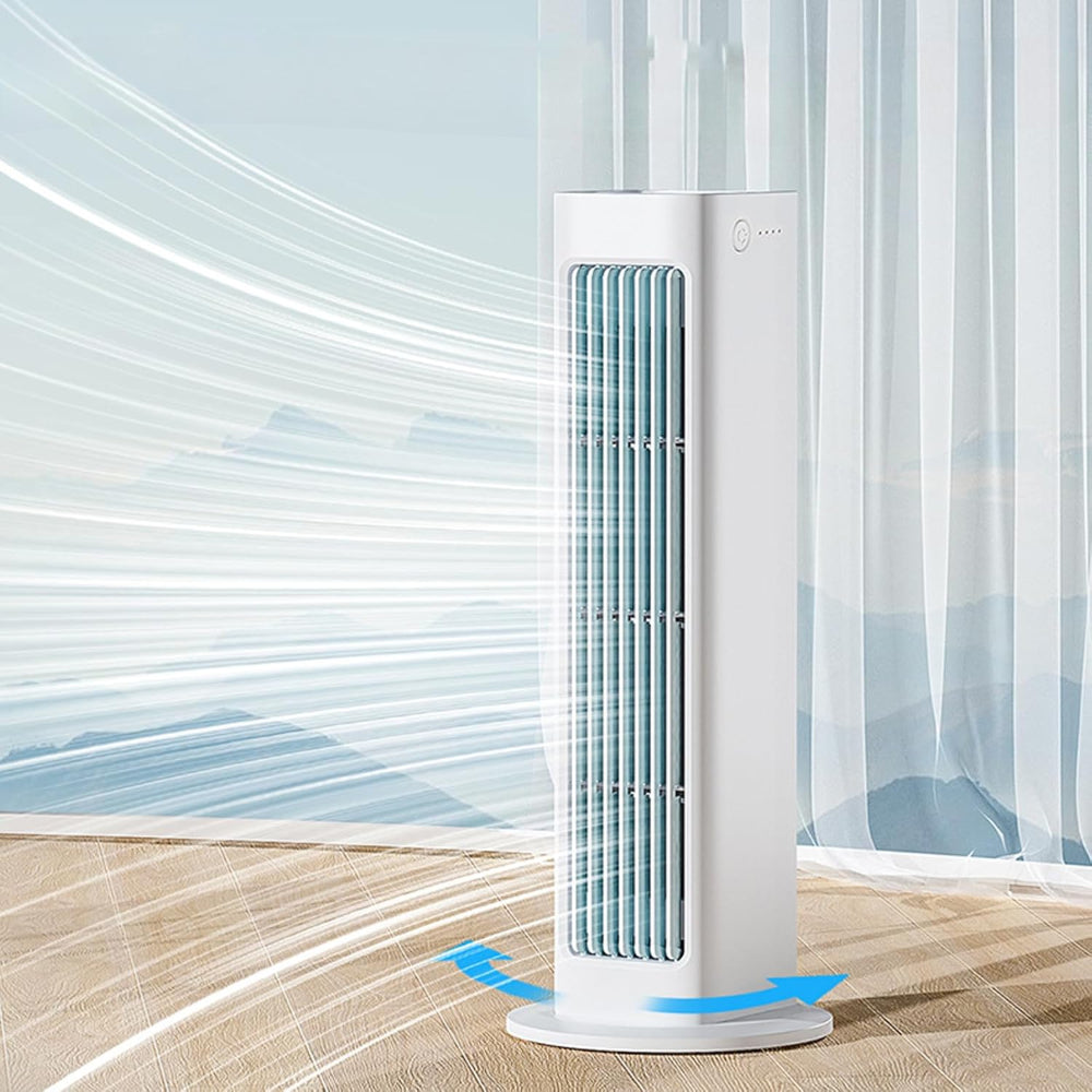 Ventilatore Torre Portatile Raffreddante Design Compatto