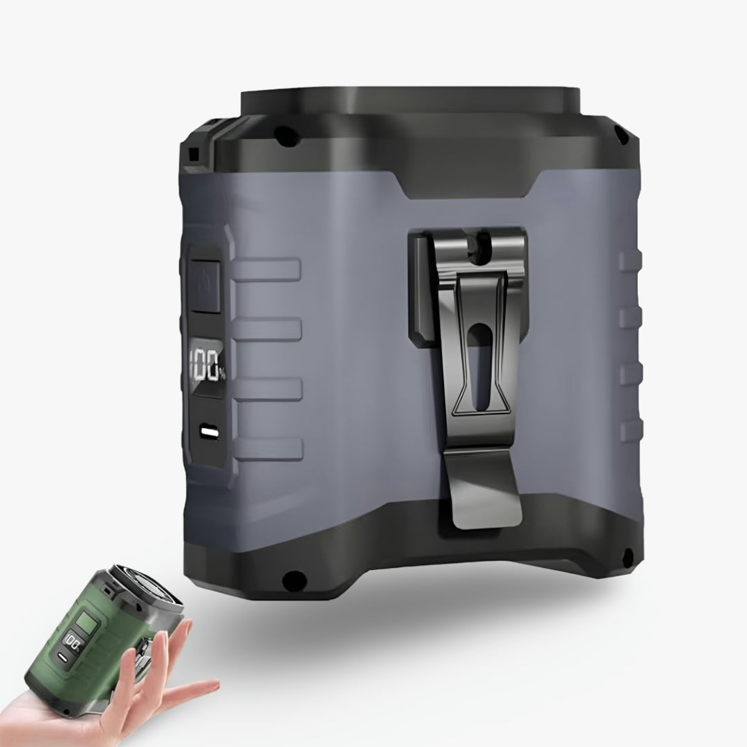 Portable Clip Fan Rechargeable Cooling Belt Clip