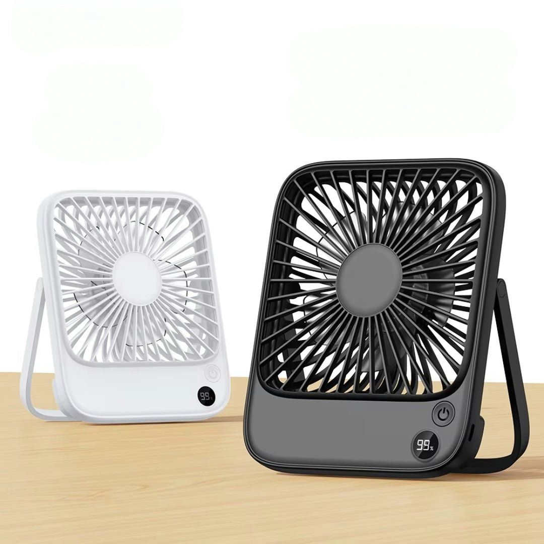 Portable Desk Fan Rechargeable Silent Cooling