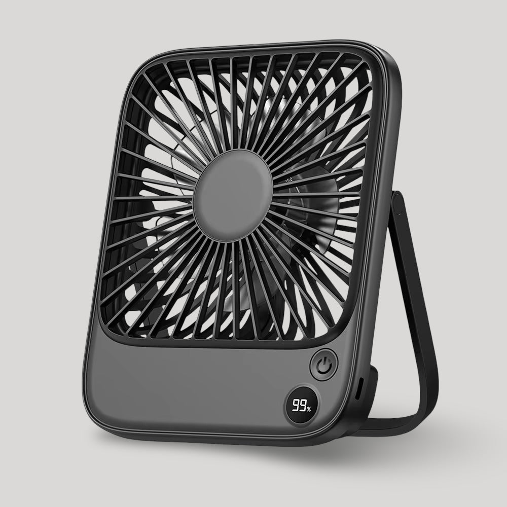 Ventilatore Portatile Raffrescamento Scrivania Ricaricabile Silenzioso