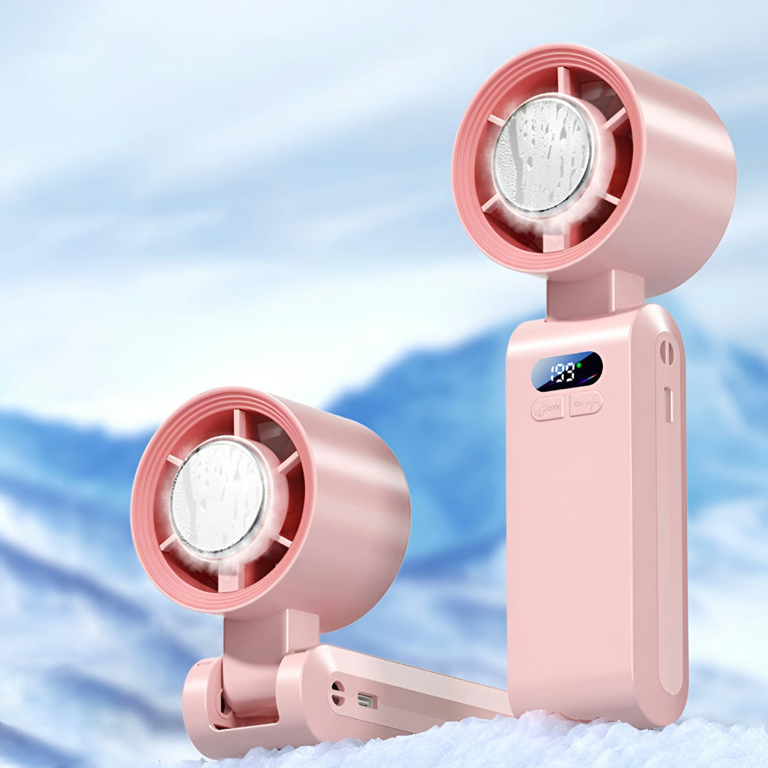 Portable Rechargeable Cooling Fan for Table and Neck
