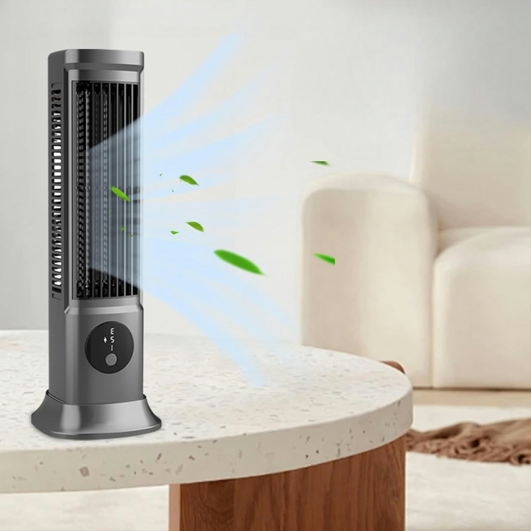 Ventilatore Portatile Tavolo Ricaricabile USB Aria Silenziosa