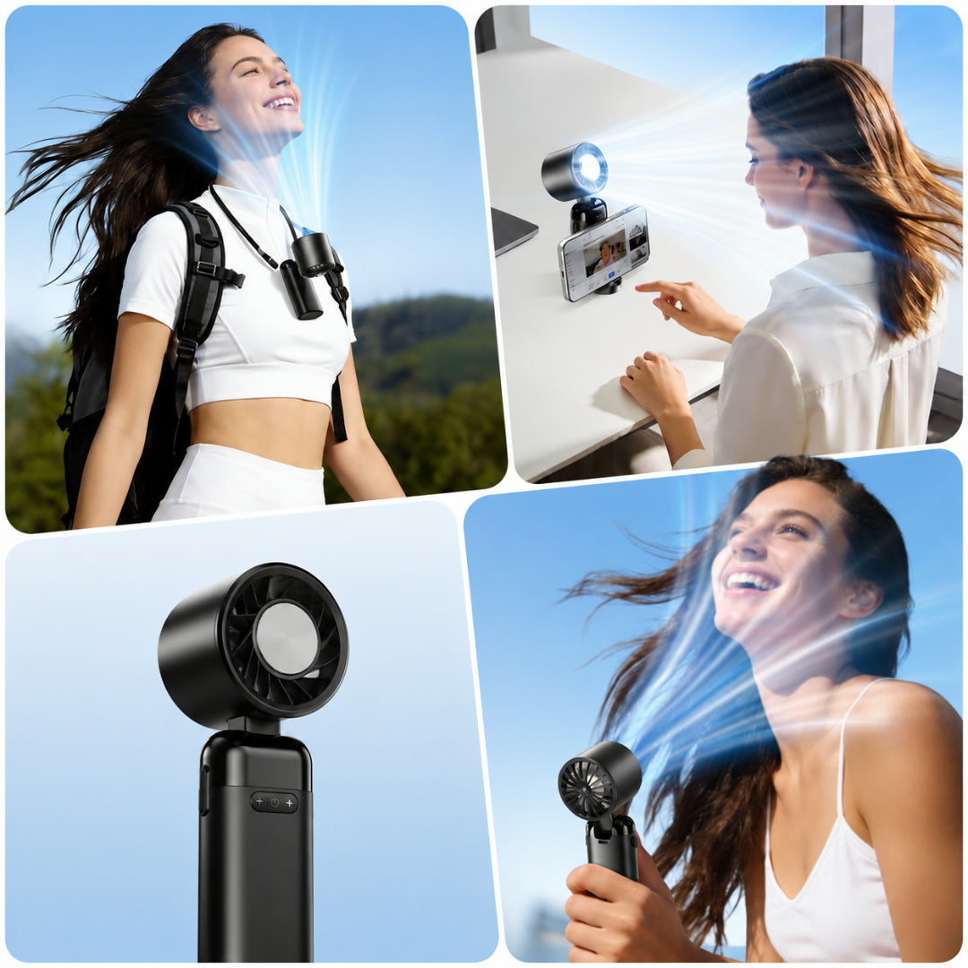 Portable Turbo Cooling Fan Travel Office