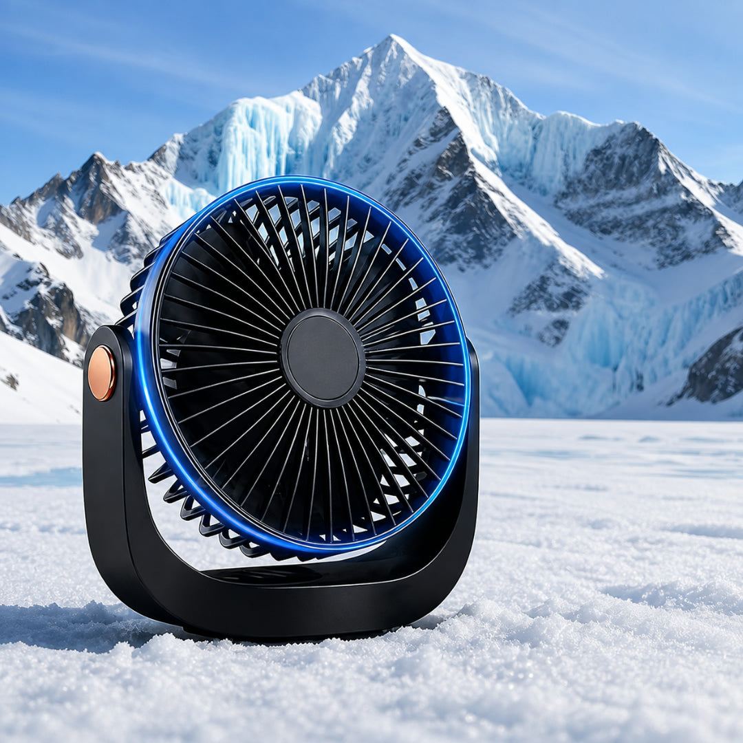 Rechargeable USB Portable Silent Desk Fan