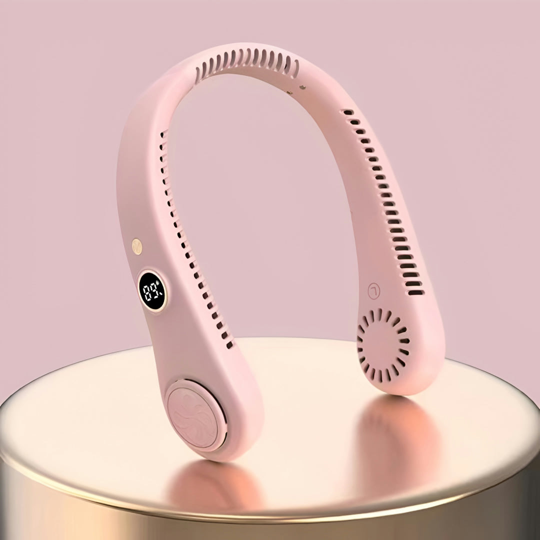 Ventilatore da collo portatile indossabile silenzioso ricaricabile
