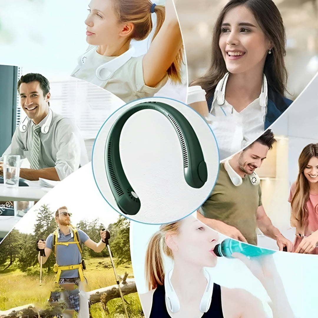 Portable Neck Fan Rechargeable Fan