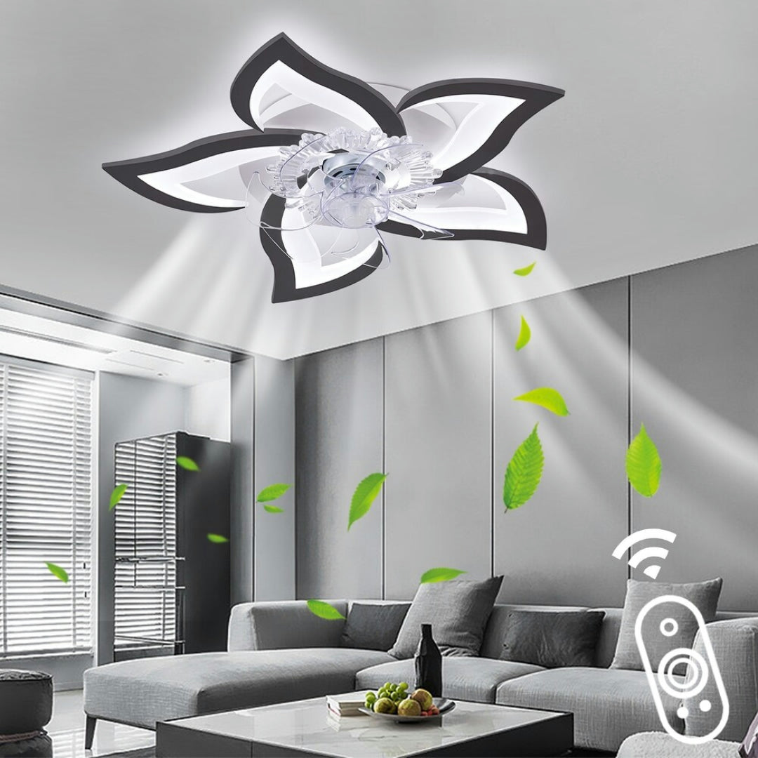 Ceiling Fan LED Chandelier Remote Control Dimmable