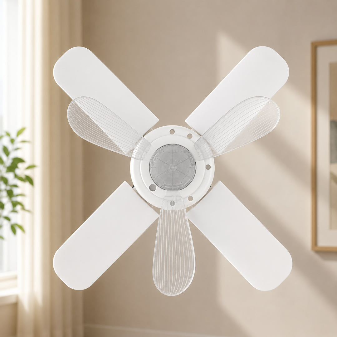 Ceiling Fan Cooling LED Light Remote Control