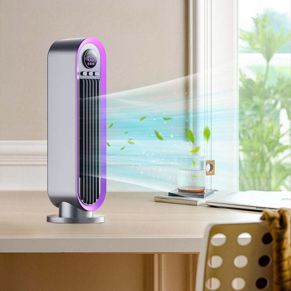 Portable Silent Tower Fan Compact for Home Office
