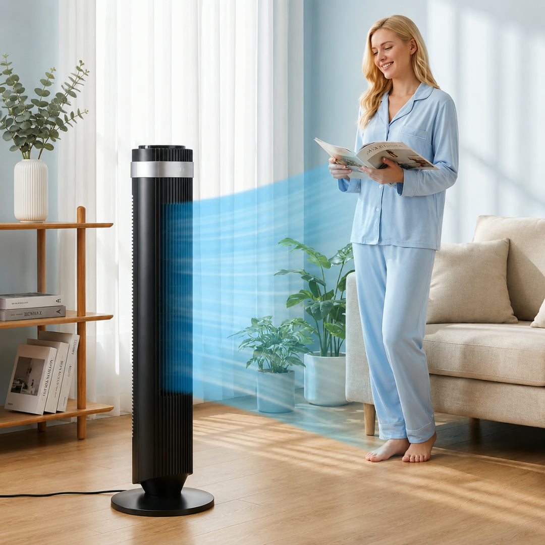 Silent Tower Fan Indoor Cooling