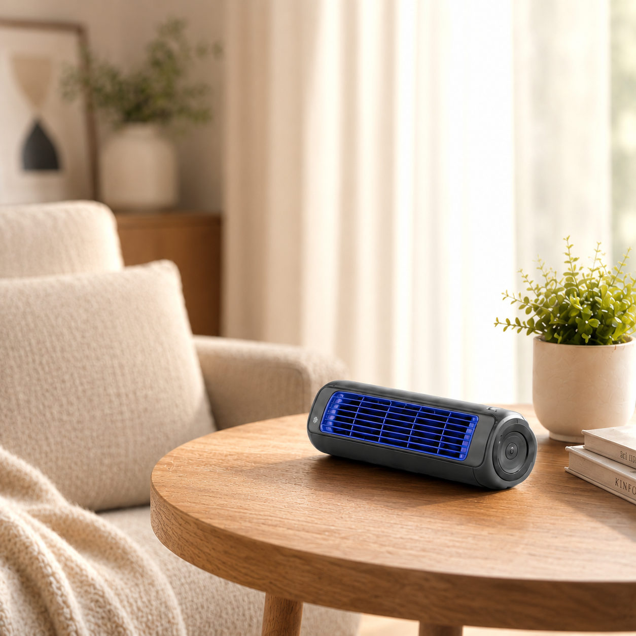 Ventilatore a Torre Da Tavolo Portatile Silenzioso