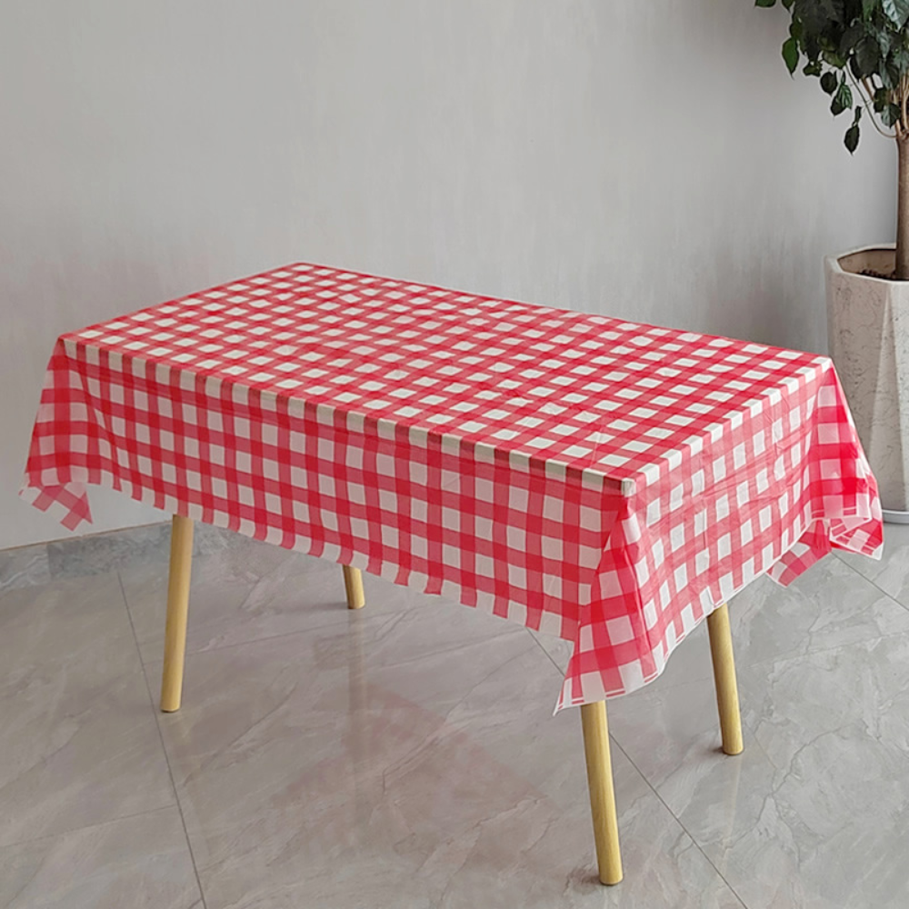 Available 10 Colors Disposable Tablecloth Parties Events