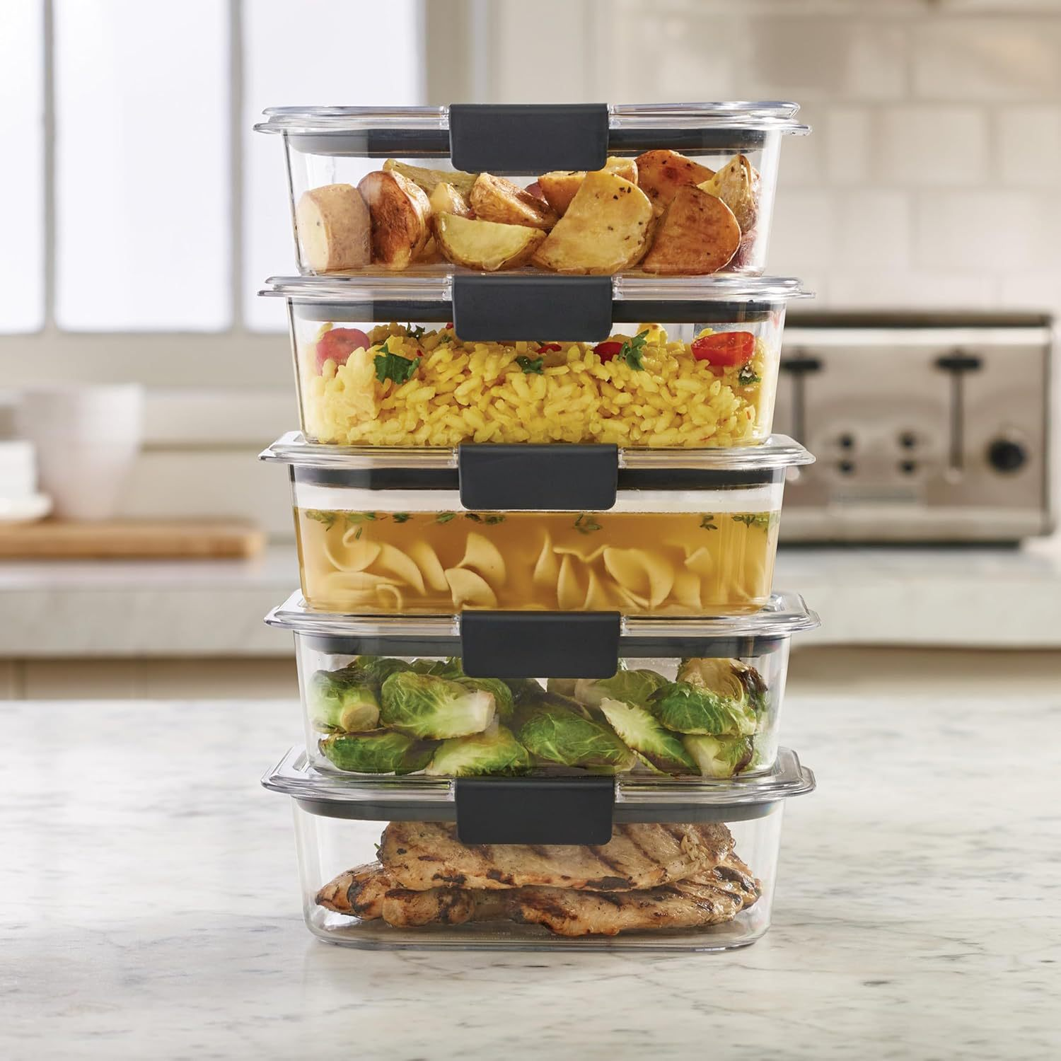 Storage Containers Glass Storage Boxes Airtight Leakproof