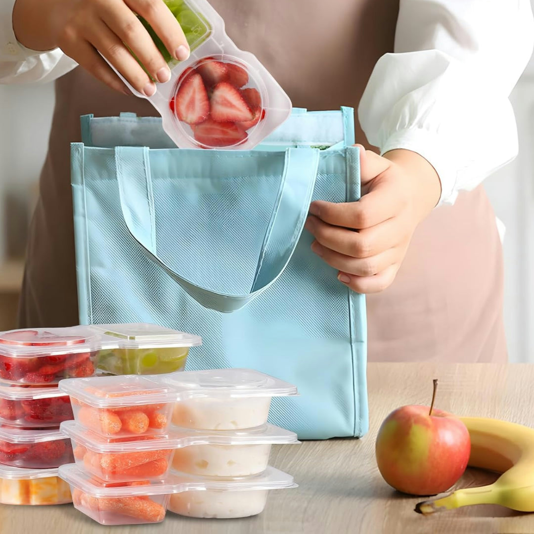 Storage Containers Set Snack Containers Lids Meal Prep Storage Boxes