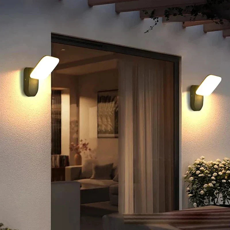 LumiGuard - Candeeiro de Parede LED Moderno com Sensor de Movimento, Resistente ao Tempo e Poupa Energia