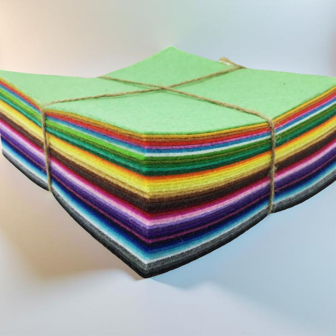 Viltvellen Set Kleuren DIY Knutsel Projecten