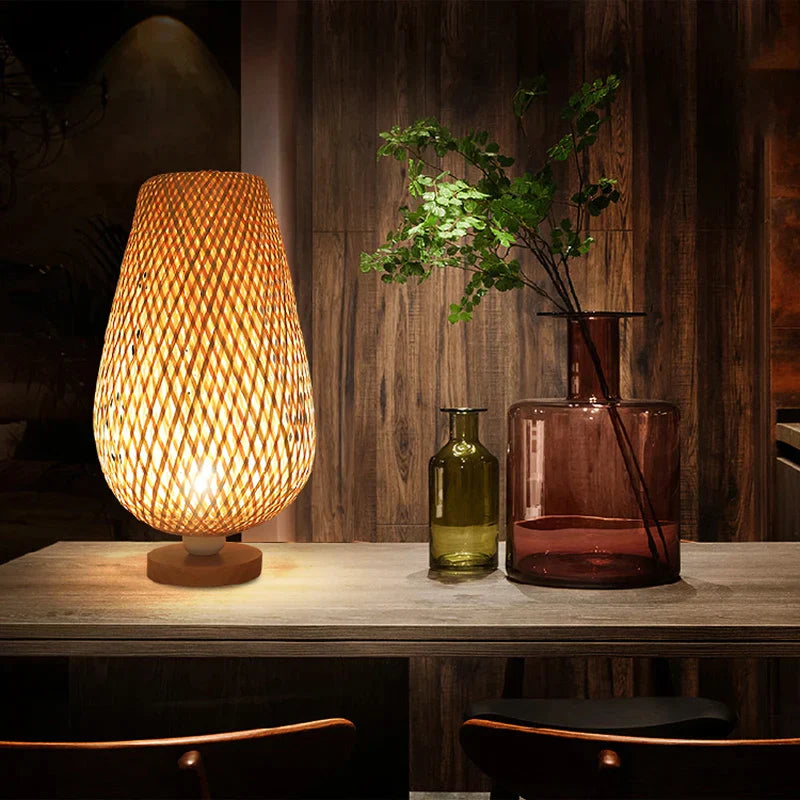 BambooElegance - Lampade in Bambù Vintage