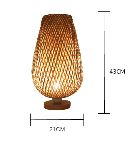 BambooElegance - Lampade in Bambù Vintage