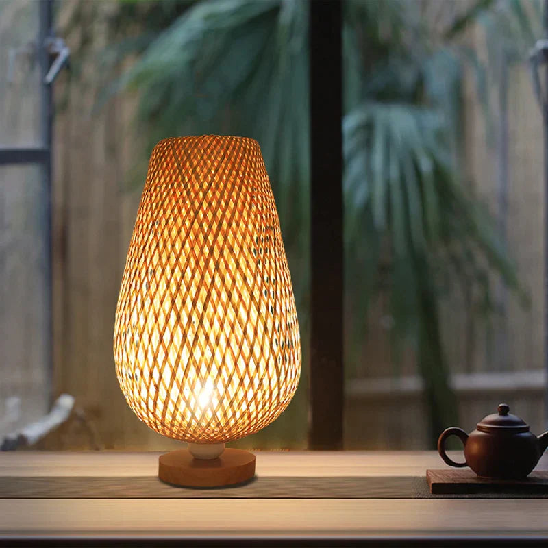 BambooElegance - Lampade in Bambù Vintage