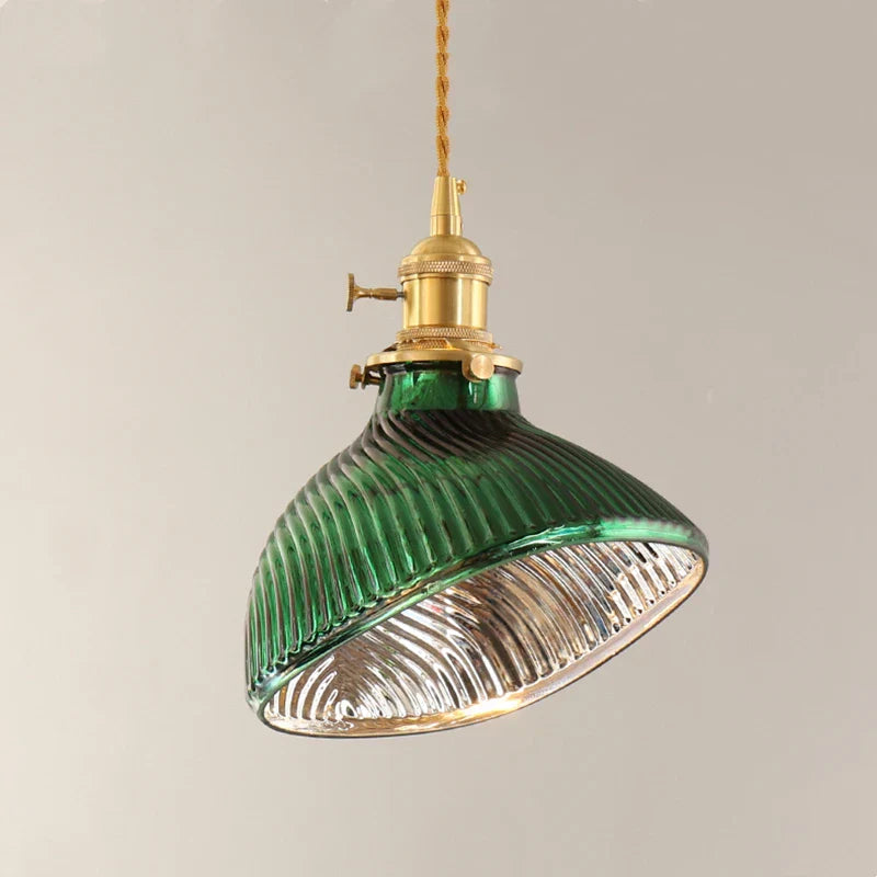 LuminaGlow - Candeeiros de vidro vintage suspensos