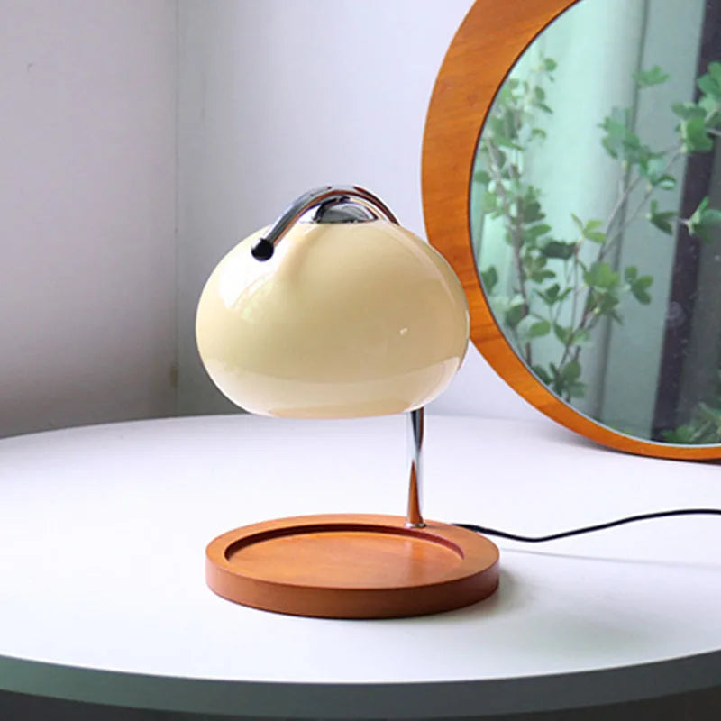 RetroGlaze - Vintage Table Lamp with Handmade Glaze Finish