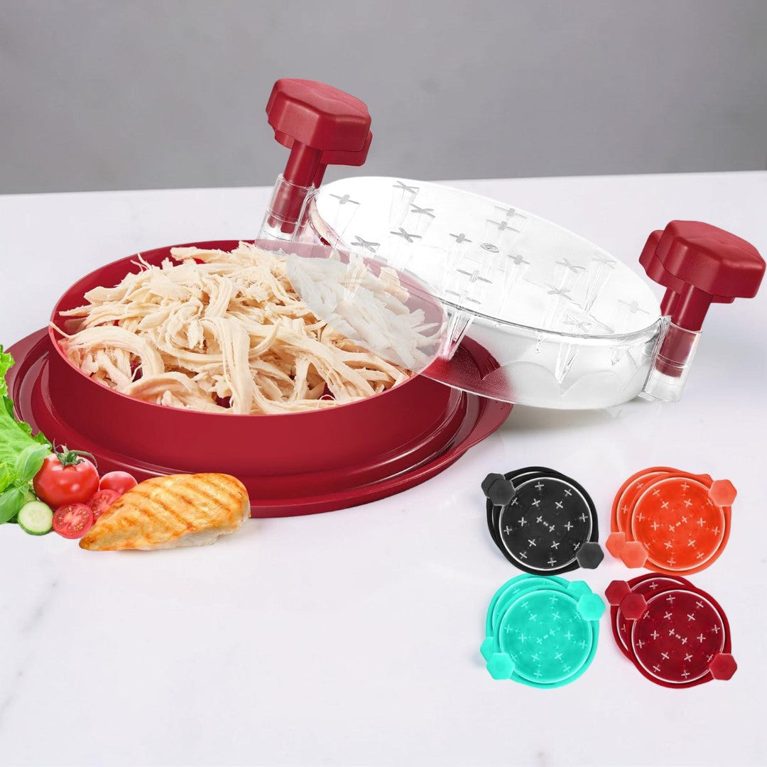 Tritacarne Manuale Antiscivolo Plastica Trasparente