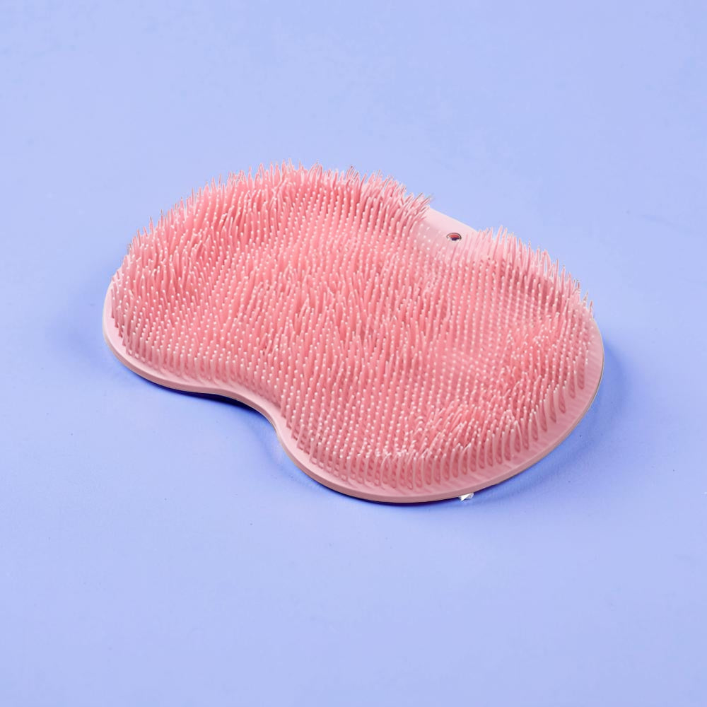 Spazzola per Piedi in Silicone Tappetino Doccia Massaggiante Antiscivolo con Ventose