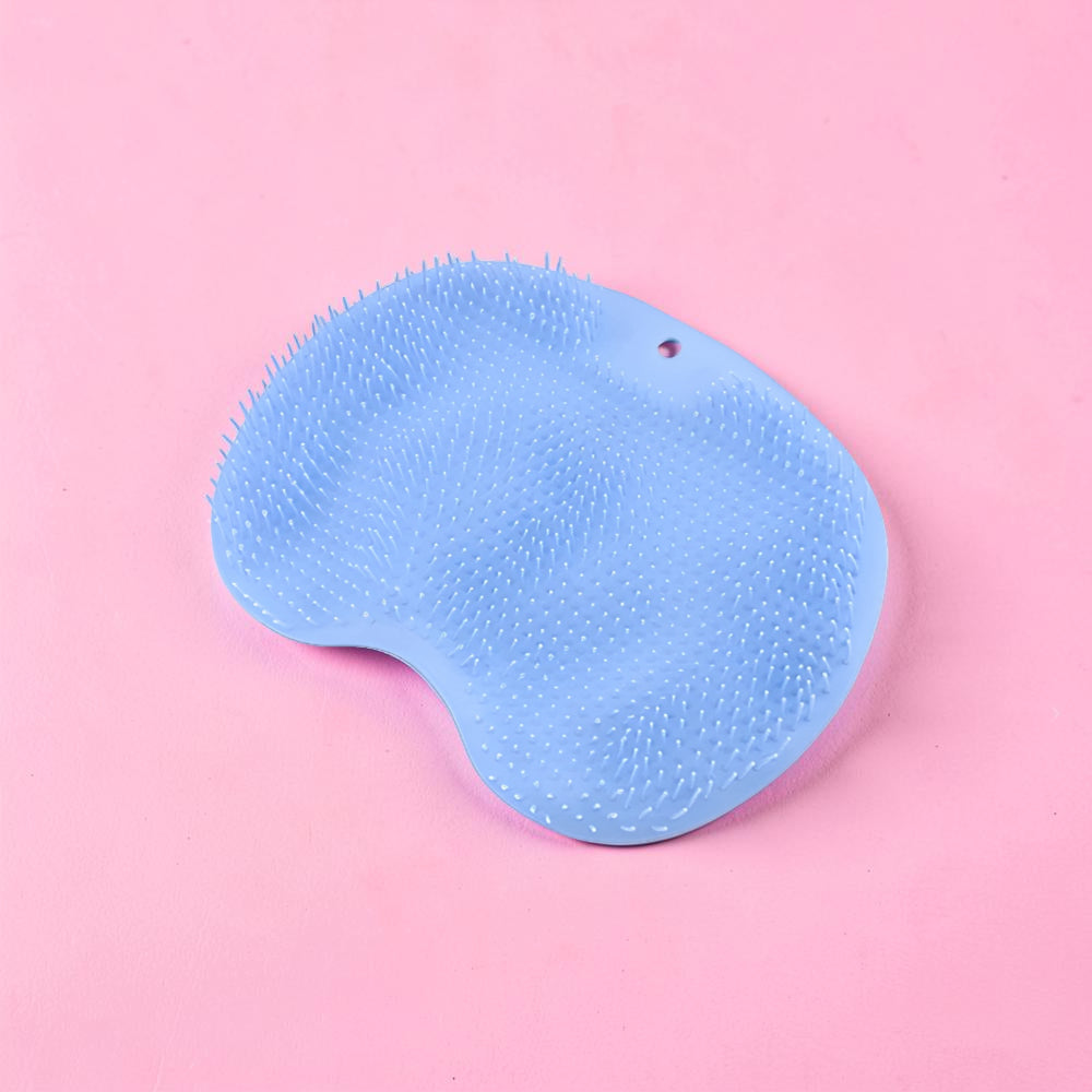 Spazzola per Piedi in Silicone Tappetino Doccia Massaggiante Antiscivolo con Ventose