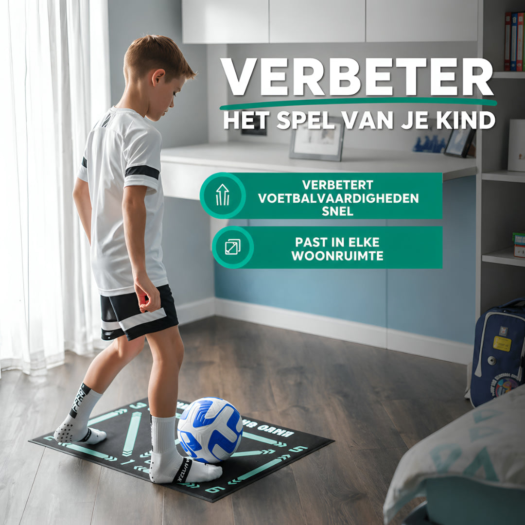 Voetbal Trainingsmat WK Voetbal Trainer Oefening