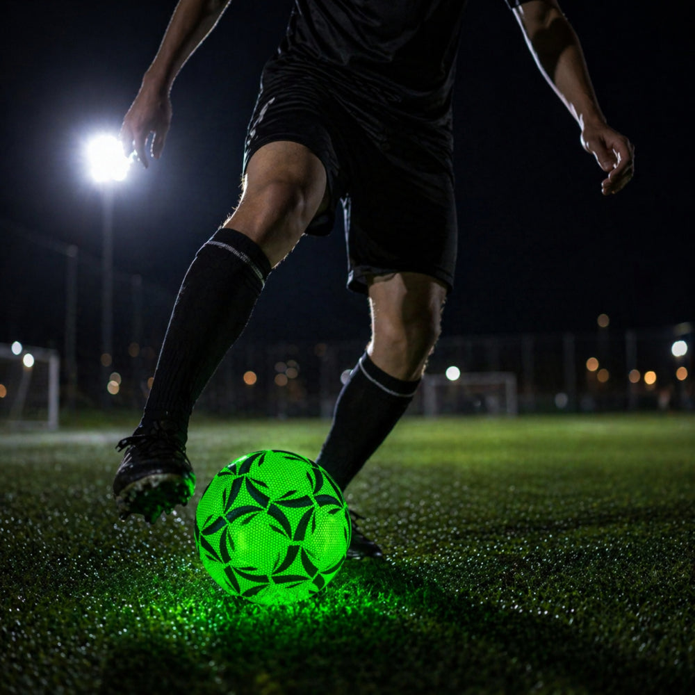 Voetbal WK Bal Lichtgevende Bal Glow Dark Nacht Training