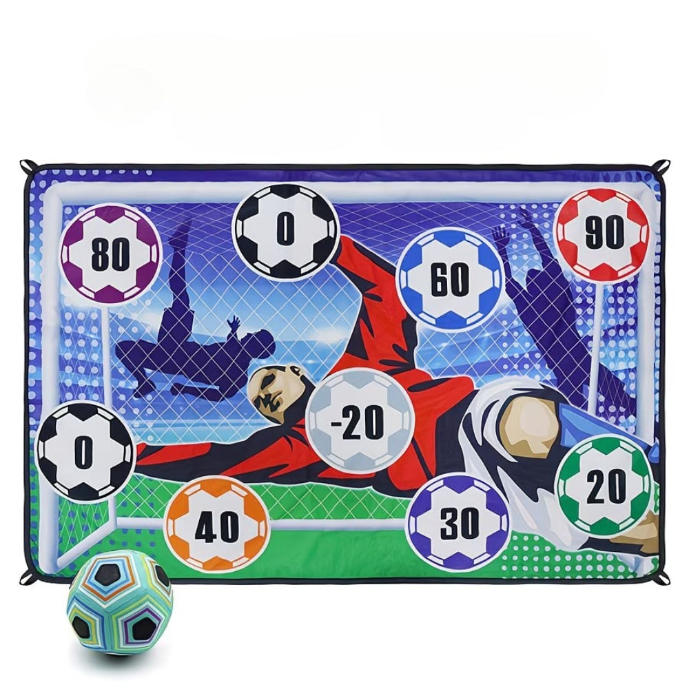 Soccer Goal World Cup Kids Sticky Ball Shooting Goal Playset