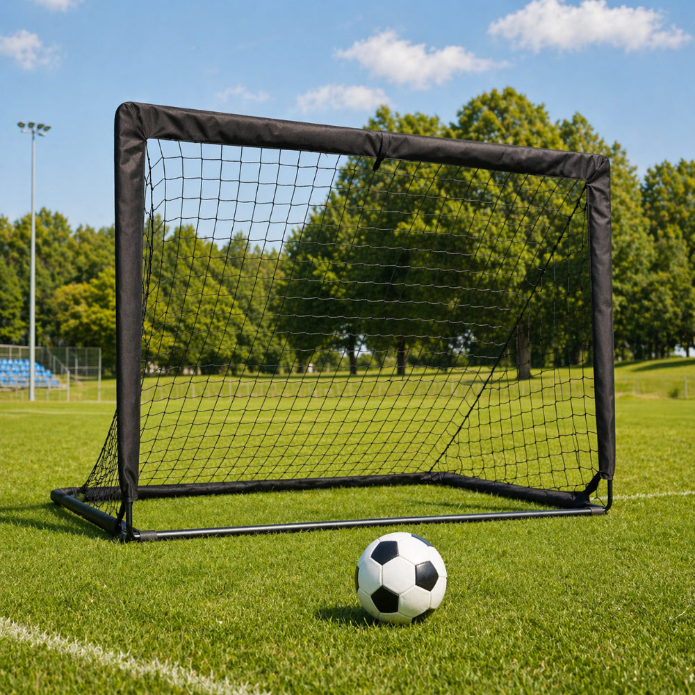 Voetbalnet WK Trainingsdoel Opvouwbaar Set Inclusief Accessoires