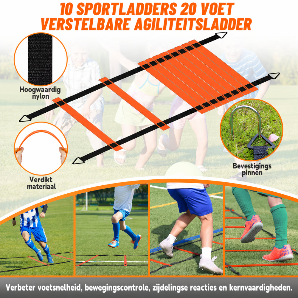 Football Net World Cup Training Goal Foldable Set Including Accessories