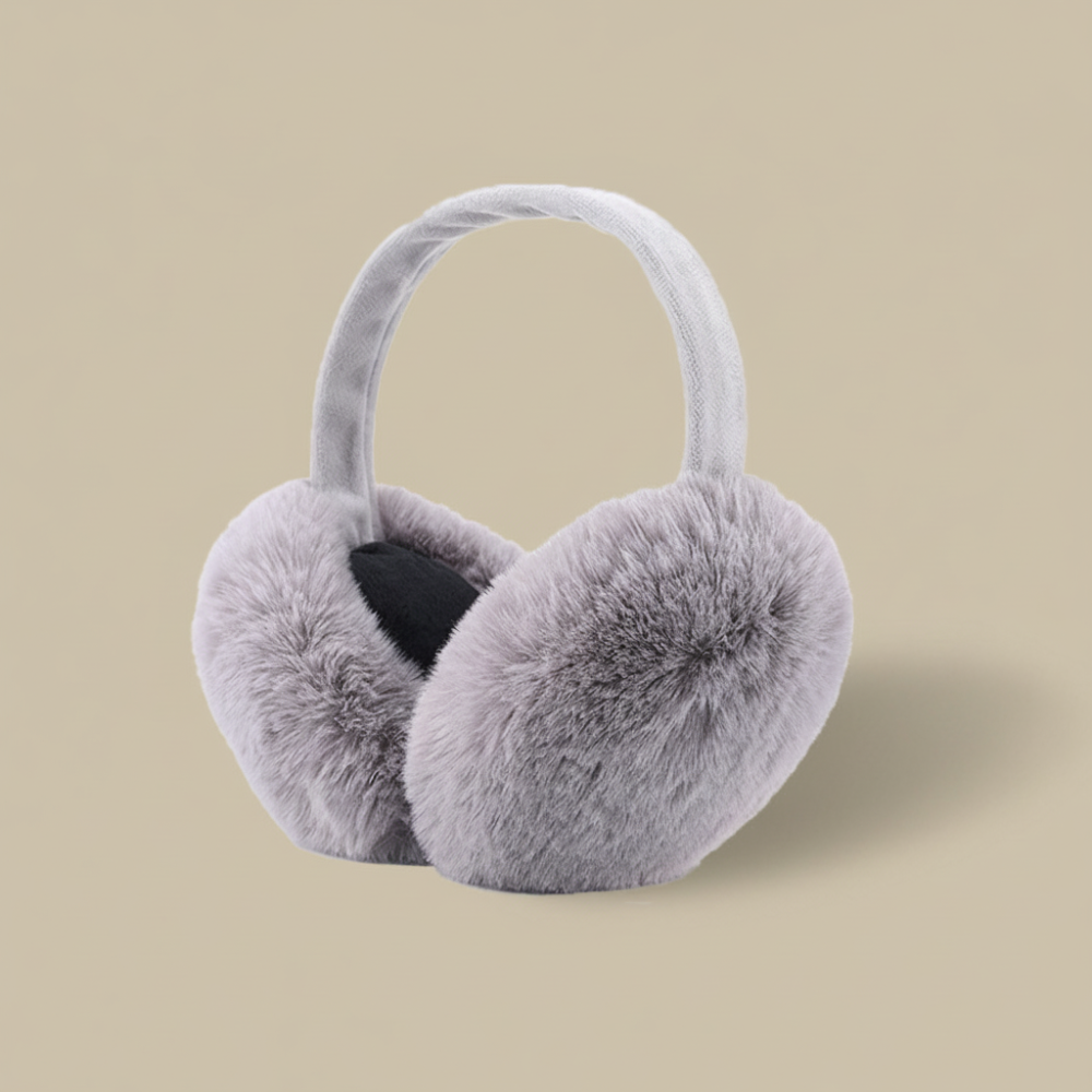 Vrouwelijke Oorwarmers Bont Zachte Vouwbare Winteraccessoires