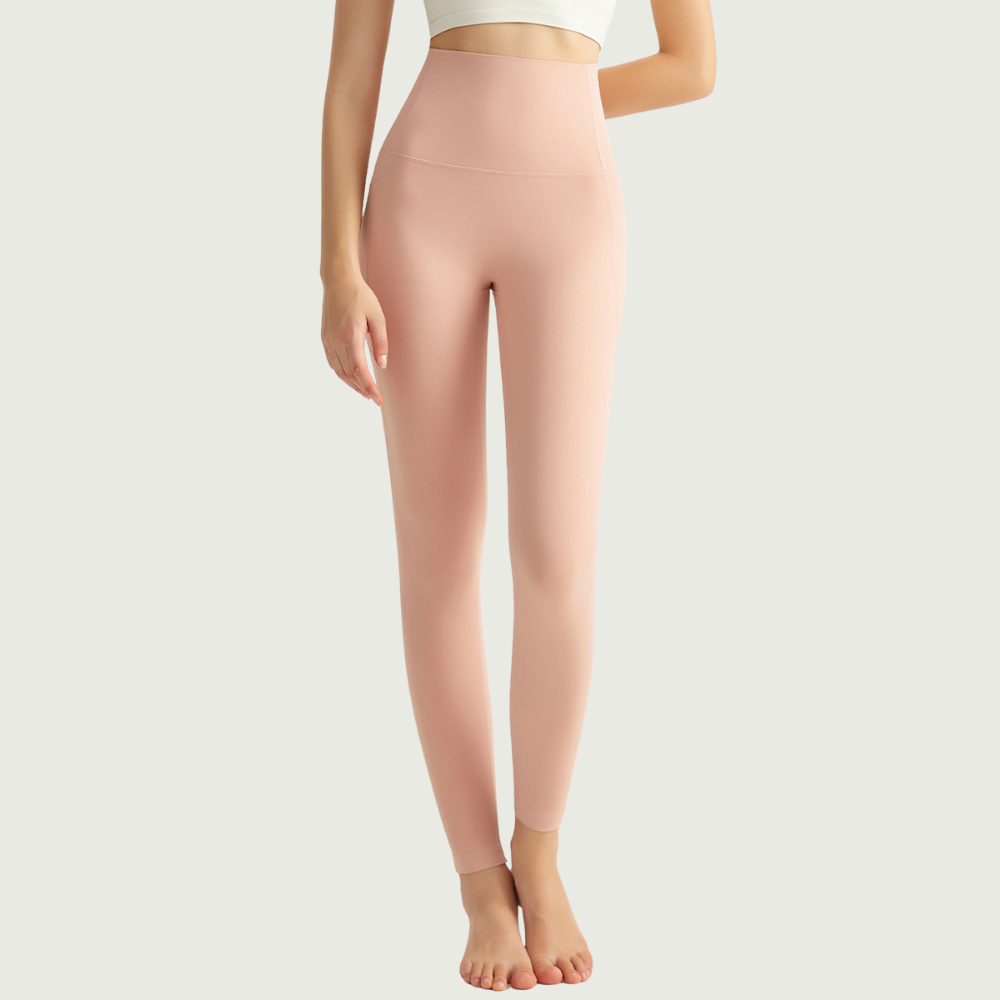 Leggings da donna a vita alta con tasca laterale per yoga e ginnastica