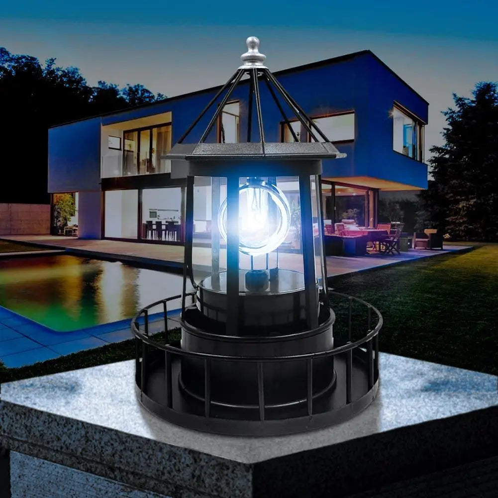 LumiTower - Farol Solar LED Ajustável para Exterior