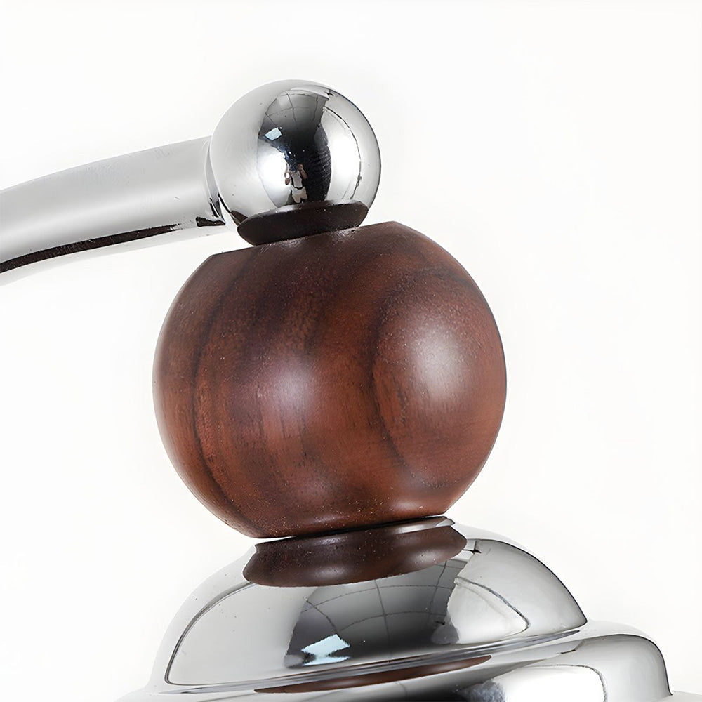 Candeeiro de Parede com Cúpula de Vidro em Forma de Cogumelo Moderno