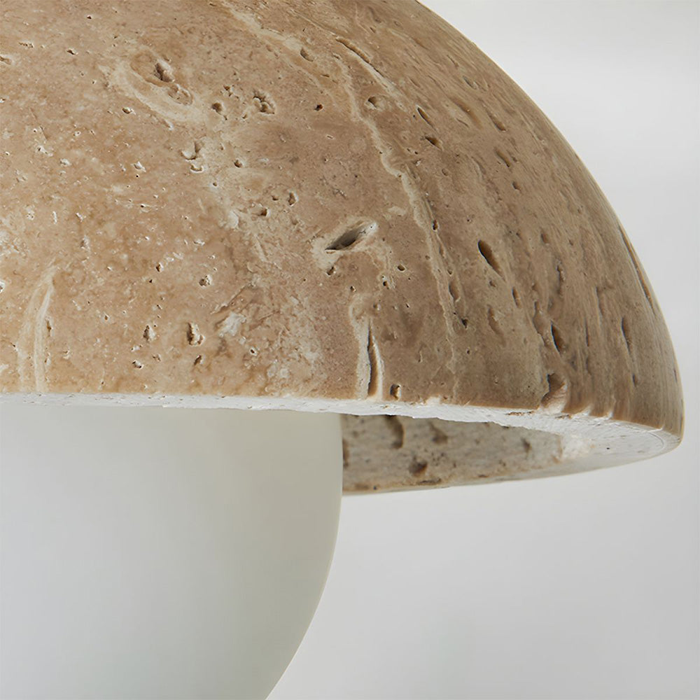 Industriale Moderna Lampada da Parete in Pietra Beige