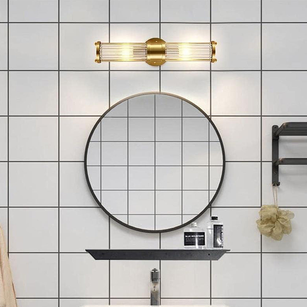 Lampade da parete per bagno di lusso classiche in oro