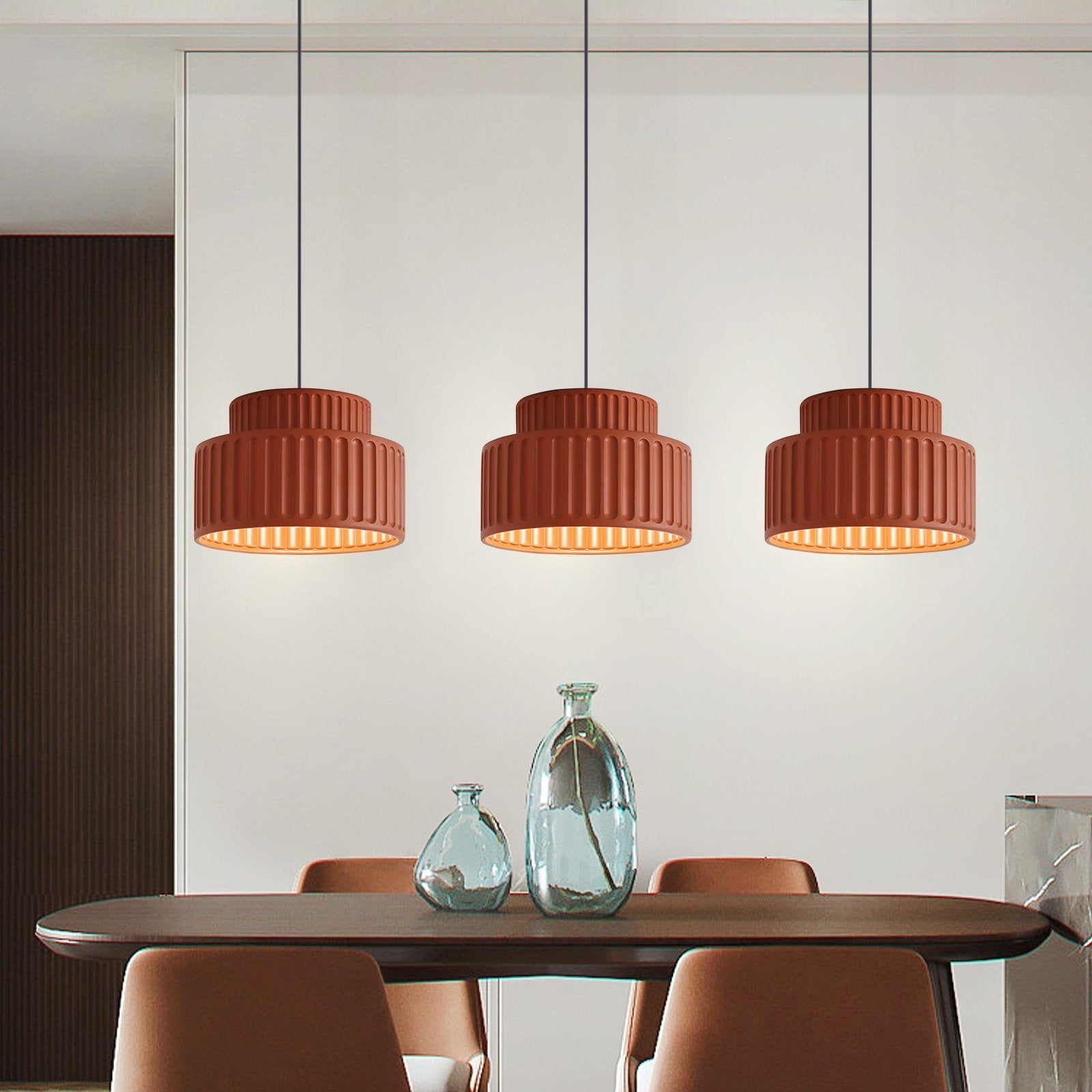 Bauhaus Semplice Moderna Lampada a Sospensione in Resina