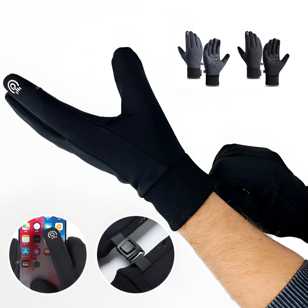 Hiking Gloves Touchscreen NonSlip Warm Grip Outdoor