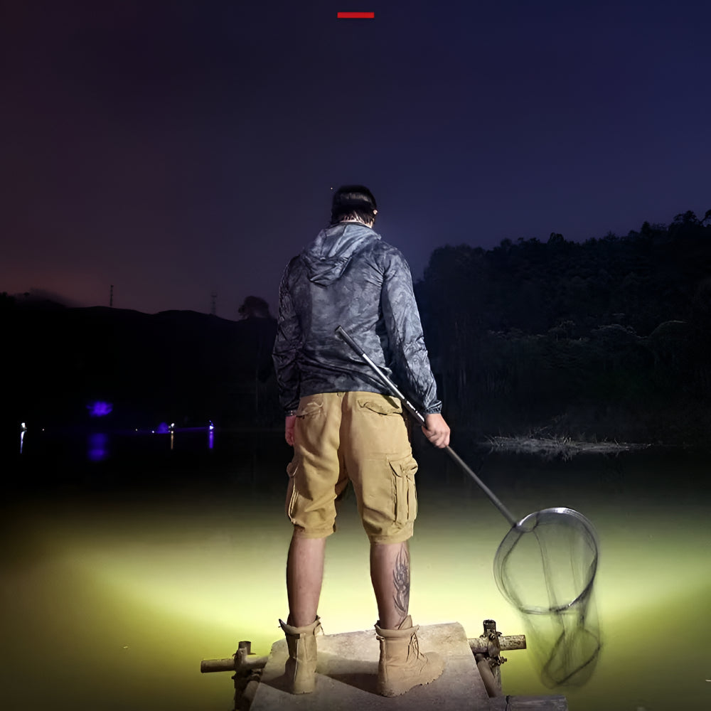 Wandel Hoofdlamp LED Oplaadbaar USB Zaklamp Outdoor Verlichting