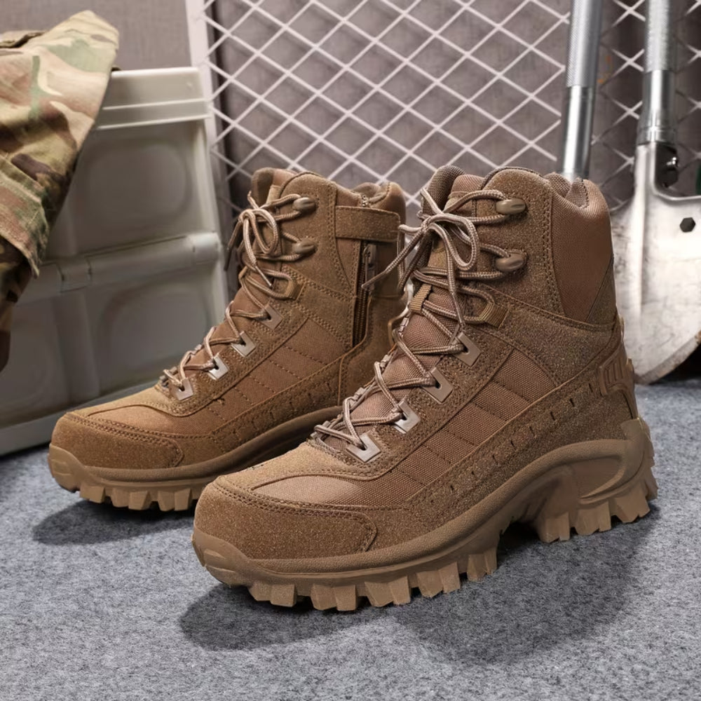 Scarpe Trekking Uomo Outdoor Escursionismo Antiscivolo Alte