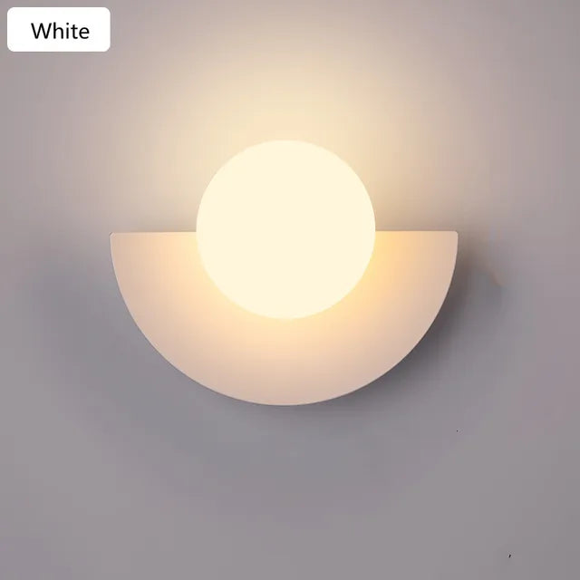 NordicFrost - Candeeiro de parede LED escandinavo