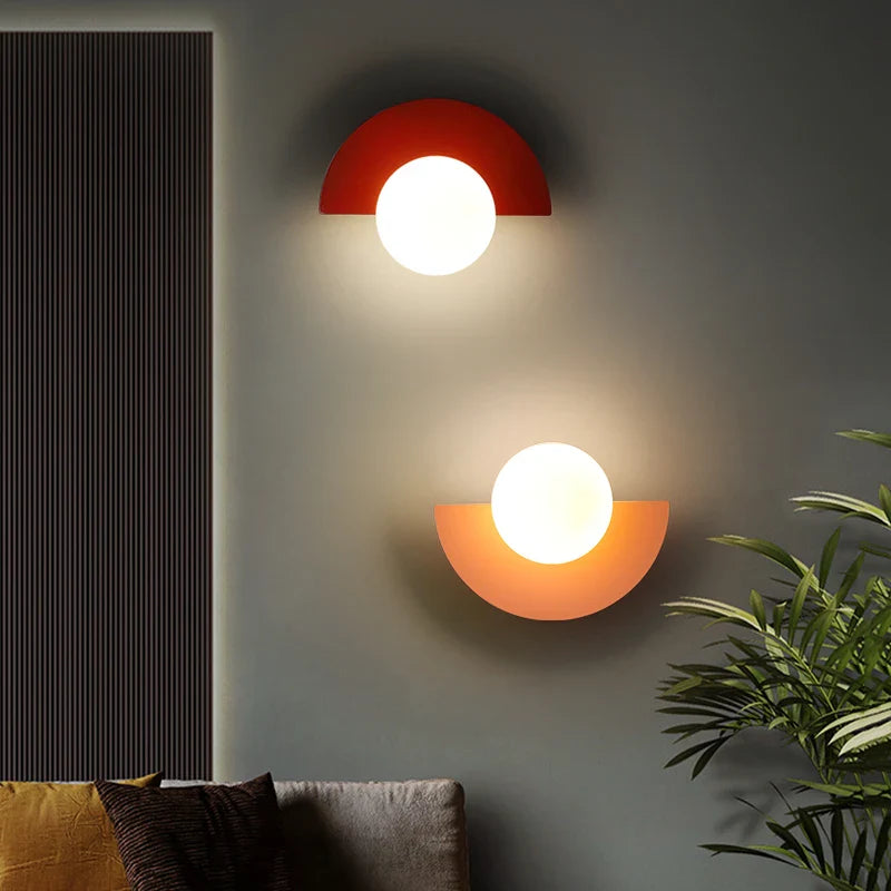 NordicFrost - Candeeiro de parede LED escandinavo