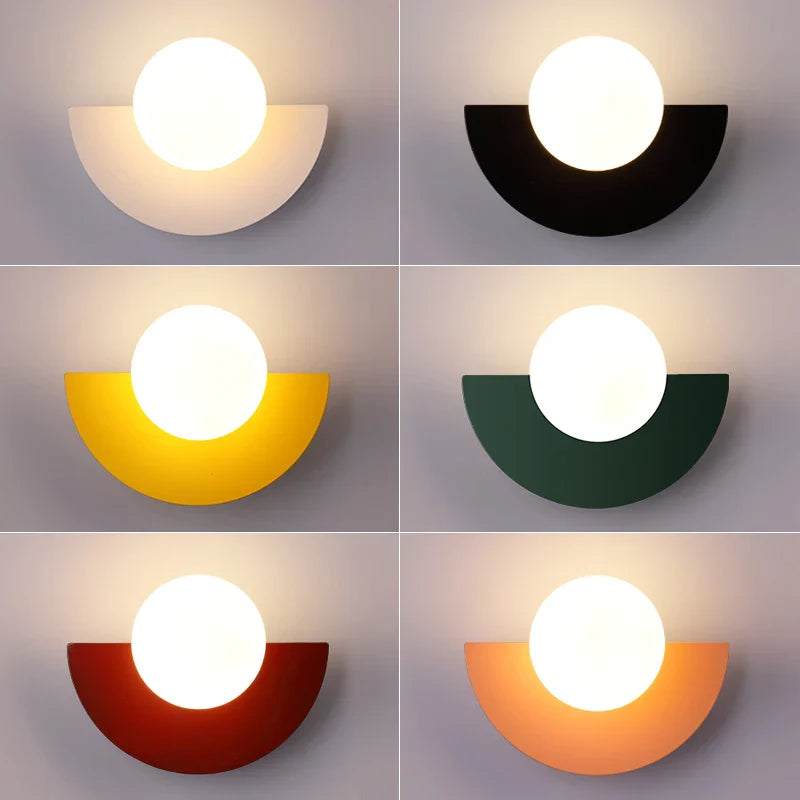 NordicFrost - Candeeiro de parede LED escandinavo