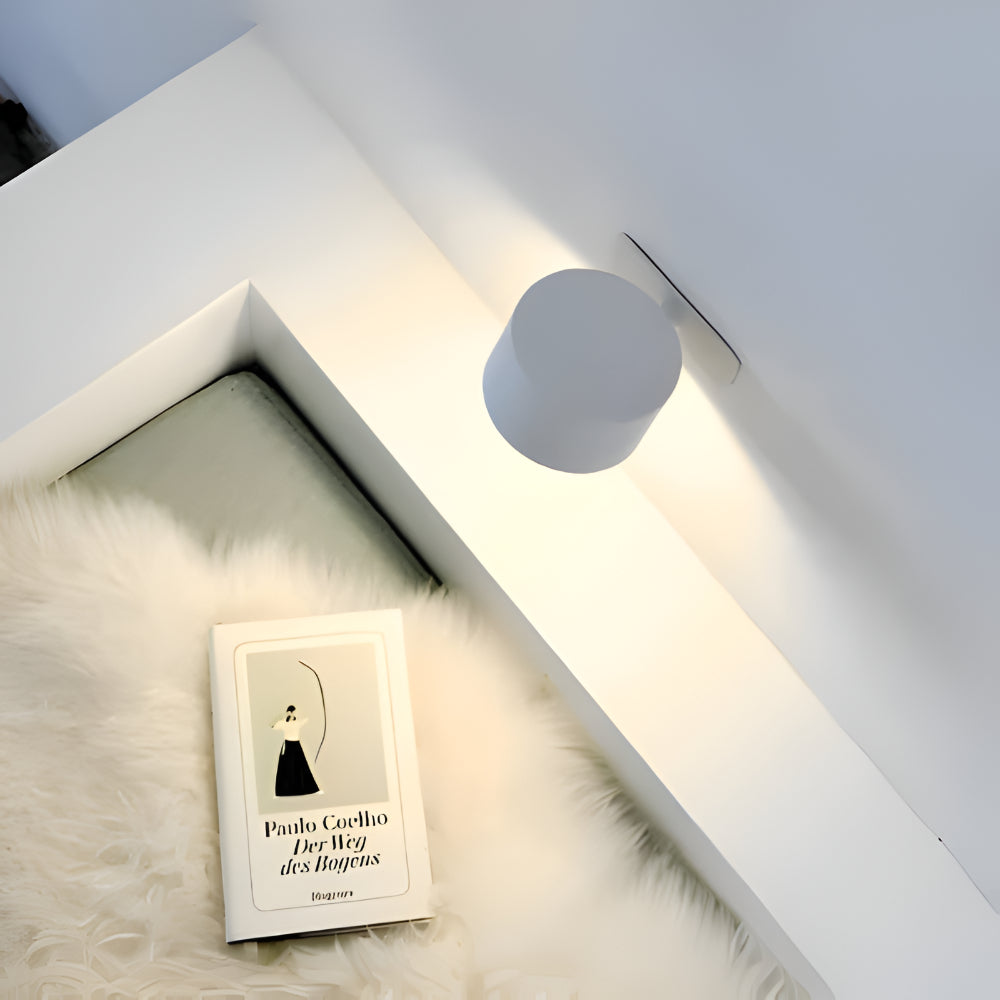 Wall Lamp LED Rechargeable Magnetic Rotating Light