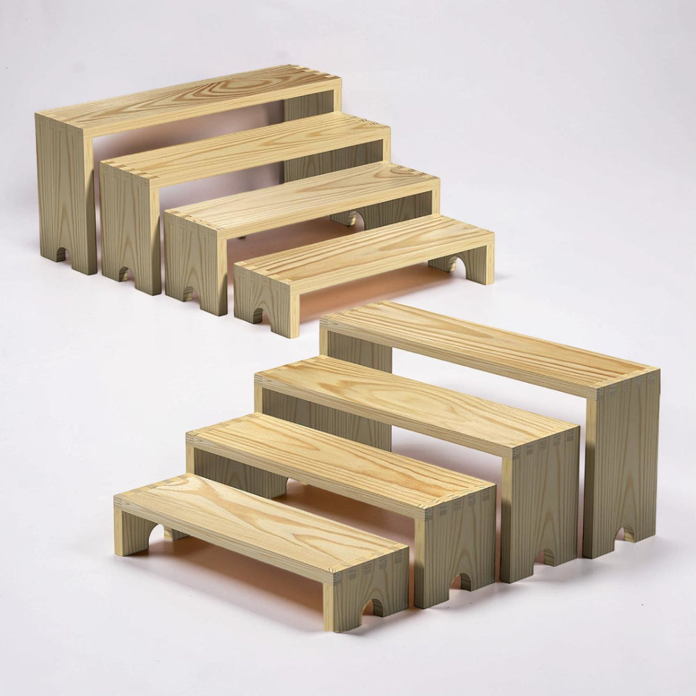 Wall Shelf Display Stand 4 Tier Table Organizer
